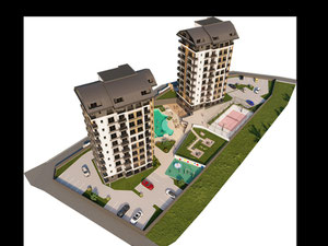 公寓 1 卧室 51 平方米，位于土耳其阿拉尼亚 — 来自开发商和业主的房地产搜索引擎 GEOLN.COM. 照片 12