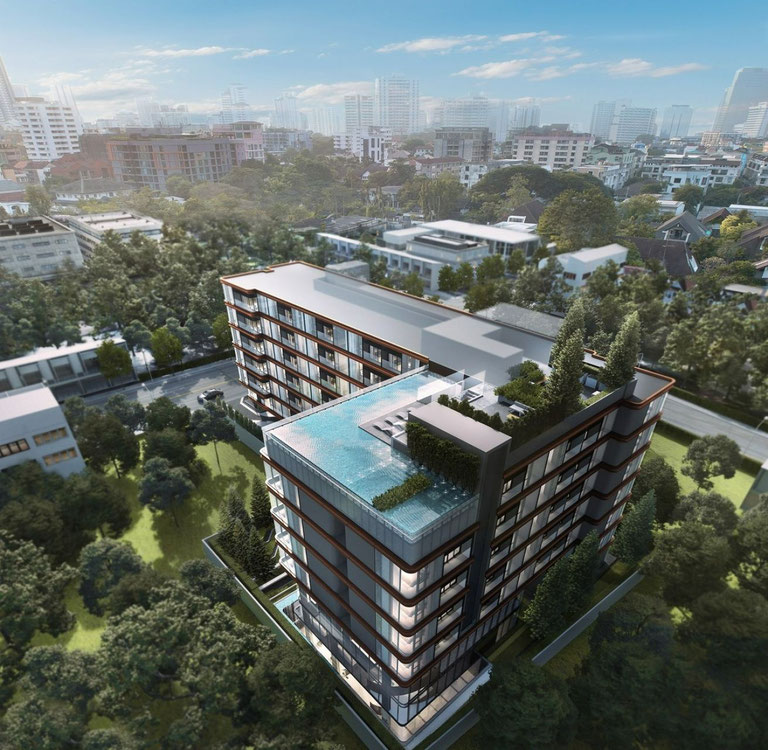 房地产在 SYMYS Sukhumvit 61 — look at the real estate search engine GEOLN.COM. 照片 1