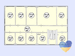 独立办公楼位于切尔尼戈夫市中心，地址为Князя Черного街580平方米 — 来自开发商和业主的房地产搜索引擎 GEOLN.COM. 照片 3