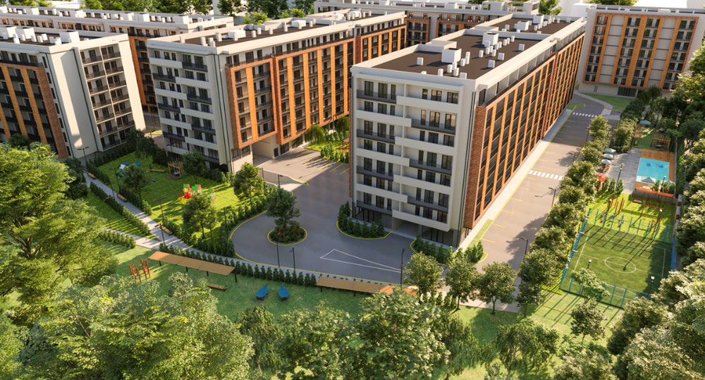 Нерухомість в Isani Park Residence — дивіться на пошуковику нерухомості GEOLN.COM. Фото 1