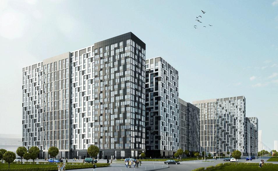 房地产在 Gorod na Reke Tushino-2018 — look at the real estate search engine GEOLN.COM. 照片 1