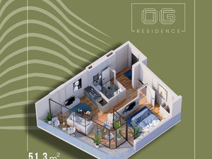 Real estate in OG Residence — look at the real estate search engine GEOLN.COM. Photo 10