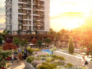 房地产在 Narli Bahce Evleri — look at the real estate search engine GEOLN.COM. 照片 3