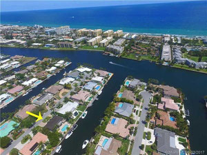 美国佛罗里达州迪尔菲尔德海滩海边的房子 — 来自开发商和业主的房地产搜索引擎 GEOLN.COM. 照片 3