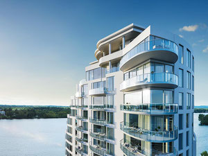 Real estate in Aquablu Condominiums Penthouses and Waterfront Villas — look at the real estate search engine GEOLN.COM. Photo 3