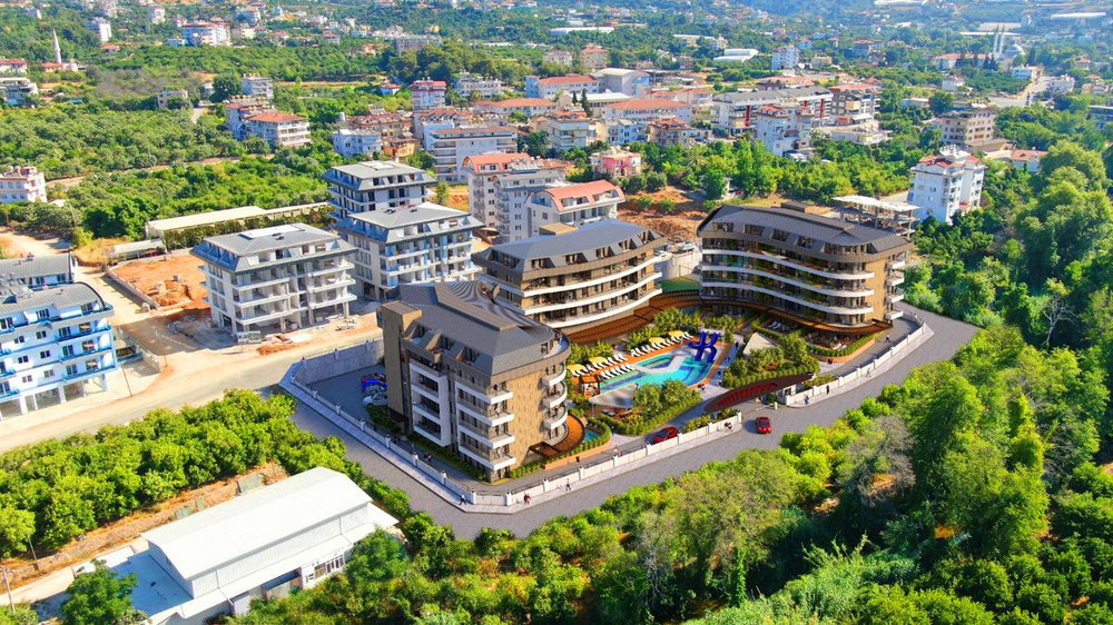 公寓 1 卧室 53 平方米，位于土耳其阿拉尼亚 — 来自开发商和业主的房地产搜索引擎 GEOLN.COM. 照片 1