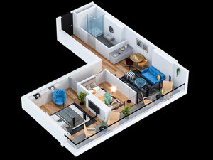 房地产在 Terrassa Batumi — look at the real estate search engine GEOLN.COM. 照片 8