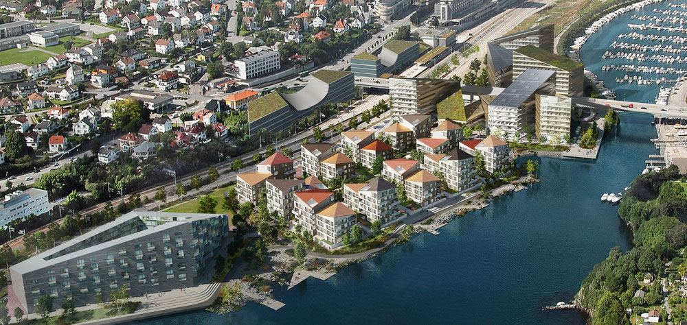 Real estate in Paradis Brygge — look at the real estate search engine GEOLN.COM. Photo 1