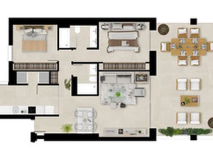 ბინა 2 ოთახიანი 98 მ² სან როკეში, ესპანეთში — უძრავი ქონების ყიდვა და მფლო ბელებისგან GEOLN.COM. ფოტო 23