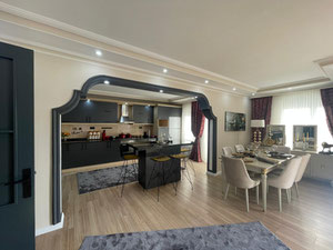 Lujoso apartamento dúplex 4+1, en la popular zona de Oba — Encuentre propiedades fuera del plan o reventa de bienes inmuebles directamente de desarrolladores y propietarios GEOLN.COM. Foto 10