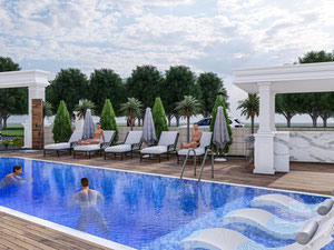 公寓 1 卧室 57 平方米，位于土耳其阿拉尼亚 — 来自开发商和业主的房地产搜索引擎 GEOLN.COM. 照片 6