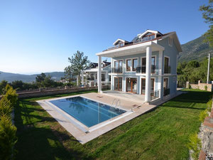 Villa in den Bergen, im Dorf, am Stadtrand, am Meer in der Türkei, Fethiye — Immobilien-Suchservice von Bauträgern und Eigentümern GEOLN.COM. Foto 3