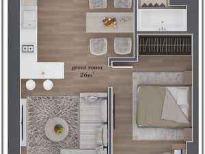 两室公寓出售 — 来自开发商和业主的房地产搜索引擎 GEOLN.COM. 照片 5