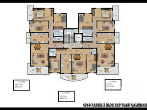 公寓 2 卧室 70 平方米，位于土耳其阿拉尼亚 — 来自开发商和业主的房地产搜索引擎 GEOLN.COM. 照片 5