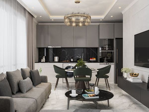 ბინა 1 ოთახიანი 40 მ² ალანიაში, თურქეთი — უძრავი ქონების ყიდვა და მფლო ბელებისგან GEOLN.COM. ფოტო 15