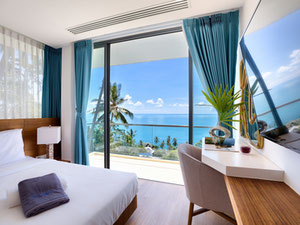 მოდერნული 4 საძინებელი აუზის ვილა პანორამული ოკეანის ხედით ჩავენგში — უძრავი ქონების ყიდვა და მფლო ბელებისგან GEOLN.COM. ფოტო 36