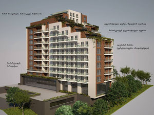 უძრავი კონება Krtsanisi Twins — გადახედეთ უძრავი ქონების საძიებო სისტემას GEOLN.COM. ფოტო 3