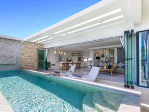 双层泳池别墅 3 卧室，带家具和海景 — 来自开发商和业主的房地产搜索引擎 GEOLN.COM. 照片 19