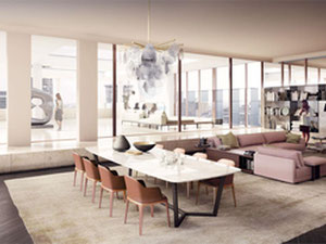 房地产在 Four Seasons Private Residences Montréal — look at the real estate search engine GEOLN.COM. 照片 6