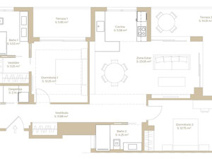 顶层公寓 2 卧室 95 平方米，位于西班牙埃斯特波纳 — 来自开发商和业主的房地产搜索引擎 GEOLN.COM. 照片 21