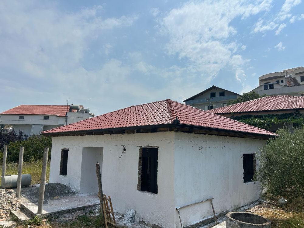 Yüksek Yatırım Potansiyeline Sahip Tamamlanmamış Ev Arnavutluk'un Durres kentinde — Sahiplerden yada inşaatcilardan mülkiyet arama GEOLN.COM. Fotoğraf 1