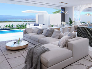 Immobilien in 1-спальная luxury вилла с панорамным видом на океан — Schauen Sie sich die Immobiliensuchmaschine GEOLN.COM an. Foto 9