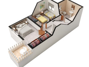 联排别墅 2 卧室 70 平方米，位于西班牙巴尔西卡斯 — 来自开发商和业主的房地产搜索引擎 GEOLN.COM. 照片 3