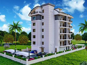 公寓 1 卧室 57 平方米，位于土耳其阿拉尼亚 — 来自开发商和业主的房地产搜索引擎 GEOLN.COM. 照片 4