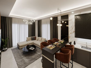 Apartment 1 bedroom 62 m² in Alanya, Turkey — Find off-plan property or real estate resale directly from developers and owners GEOLN.COM. Photo 13