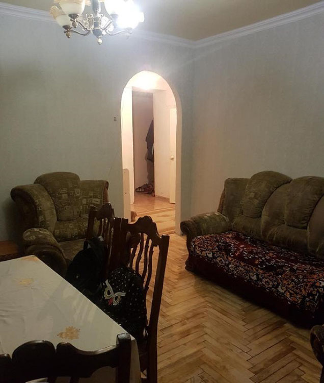 דירת 2 חדרים בגולדני. דירה לא יקרה בטביליסי — חיפוש נדל"ן מפרטי ומקבלן GEOLN.COM. תמונה 1