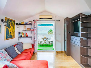 მონტენეგრო. სტუდია 100 მეტრში ზღვისგან, ტივატში. — უძრავი ქონების ყიდვა და მფლო ბელებისგან GEOLN.COM. ფოტო 7