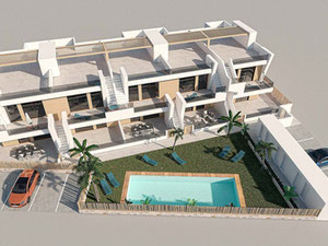 Bungalow 3 bedrooms 77 m² in Lo Pagan, Spain — Find off-plan property or real estate resale directly from developers and owners GEOLN.COM. Photo 3