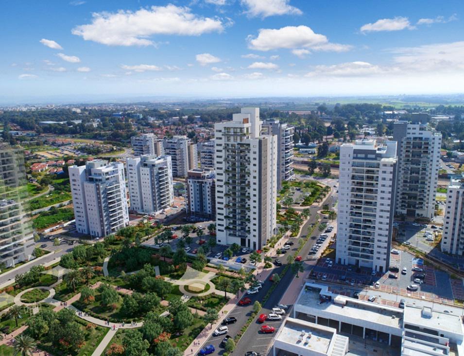 Real estate in Yitzhaki in the Colony Tower — look at the real estate search engine GEOLN.COM. Photo 1