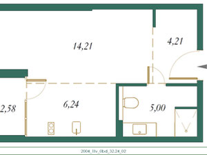 נדל"ן ב В престижном жилом комплексе «Эдельвейс» предлагаются к продаже современные квартиры-студии  — עיין במנוע חיפוש הנדל"ן GEOLN.COM. תמונה 19