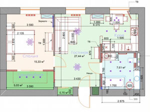 İki odalı daire — Sahiplerden yada inşaatcilardan mülkiyet arama GEOLN.COM. Fotoğraf 2