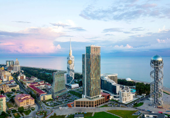 2 pokojowe mieszkanie na sprzedaż w Porta Batumi