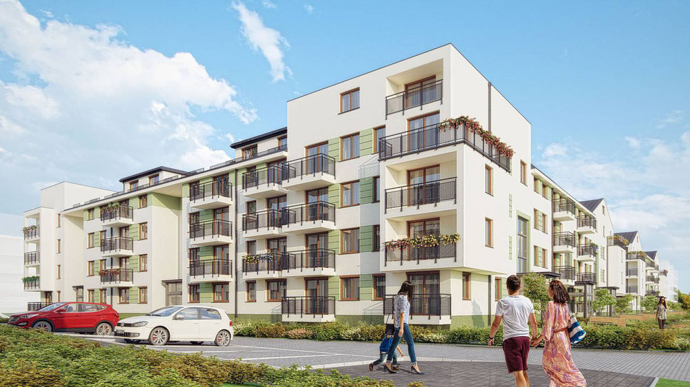 Real estate in Sloneczne Miasteczko — look at the real estate search engine GEOLN.COM. Photo 1