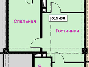 两室公寓，位于市政厅附近的著名建筑群中 — 来自开发商和业主的房地产搜索引擎 GEOLN.COM. 照片 2