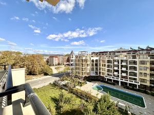 保加利亚。美丽的40平方米公寓，俯瞰阳光海滩的游泳池。 — 来自开发商和业主的房地产搜索引擎 GEOLN.COM. 照片 17