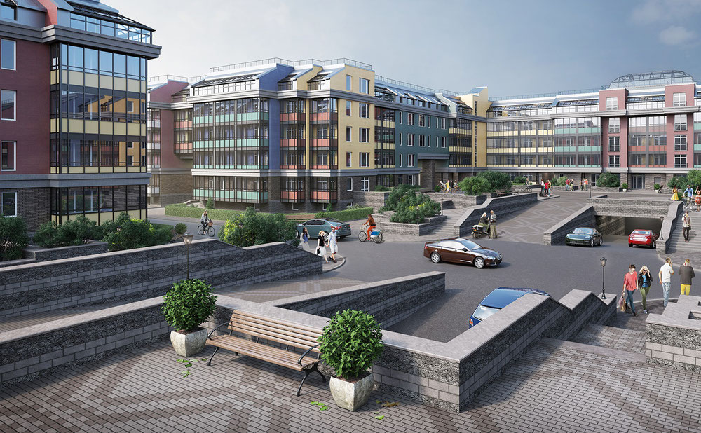 房地产在 Zelenyy kvartal na Pulkovskom shosse — look at the real estate search engine GEOLN.COM. 照片 1