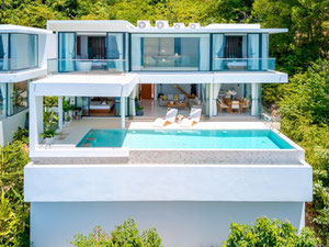 მოდერნული 4 საძინებელი აუზის ვილა პანორამული ოკეანის ხედით ჩავენგში — უძრავი ქონების ყიდვა და მფლო ბელებისგან GEOLN.COM. ფოტო 48