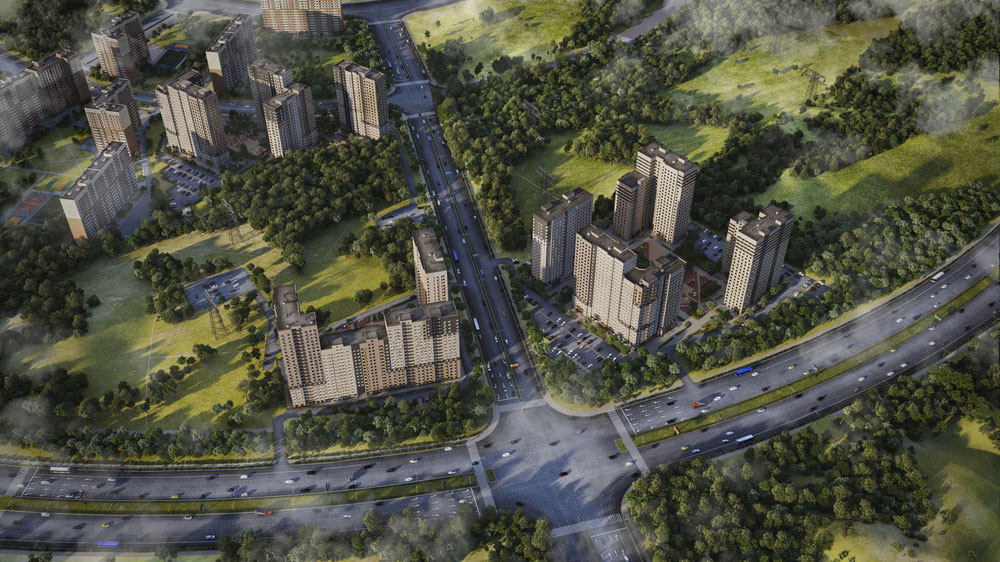 房地产在 Nekrasovka na St. Nedorubova / St. Mares'yeva — look at the real estate search engine GEOLN.COM. 照片 1