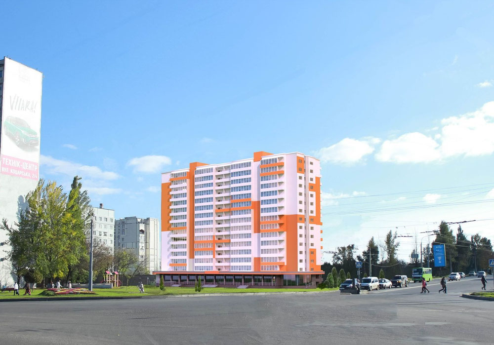 უძრავი კონება ЖК Слобожанский квартал — გადახედეთ უძრავი ქონების საძიებო სისტემას GEOLN.COM. ფოტო 1