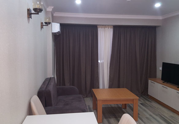 2-room apartment in the complex "Orbi Beach Tower"