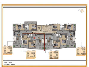 公寓 2 卧室 100 平方米，位于土耳其阿拉尼亚 — 来自开发商和业主的房地产搜索引擎 GEOLN.COM. 照片 7