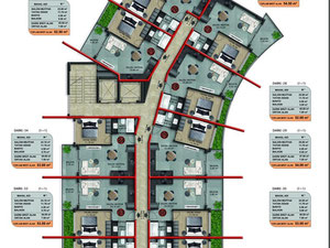 公寓 1 卧室 53 平方米，位于土耳其阿拉尼亚 — 来自开发商和业主的房地产搜索引擎 GEOLN.COM. 照片 79