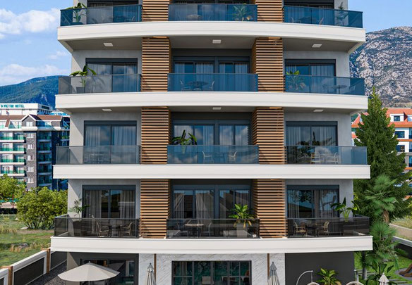 Апартаменти 1 спальня 175 м² в Аланьї, Туреччина