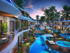 2 卧室公寓 37 平方米，位于土耳其阿拉尼亚 — 来自开发商和业主的房地产搜索引擎 GEOLN.COM. 照片 7