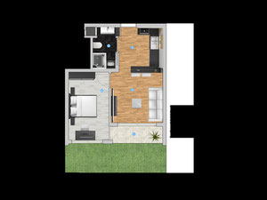 公寓 1 卧室 49 平方米，位于土耳其阿拉尼亚 — 来自开发商和业主的房地产搜索引擎 GEOLN.COM. 照片 21