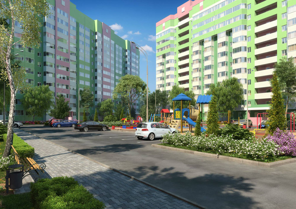 عقار للبيع في Residential complex Tomilino in Tomilino — انظر إلى محرك البحث العقاري GEOLN.COM. صورة فوتوغرافية 1